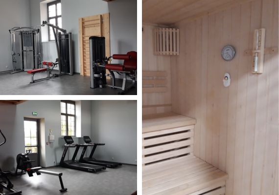 La salle de sport et le sauna