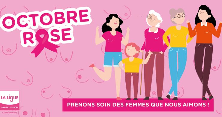 Marche Octobre Rose du samedi 12 octobre 